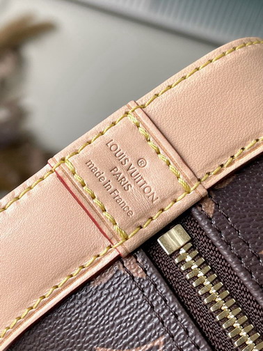 Louis Vuitton Brown / Light Beige Alma BB Handbag M01917 - Image 7