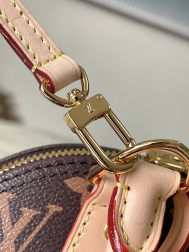 Louis Vuitton Brown / Light Beige Alma BB Handbag M01917 - Image 8