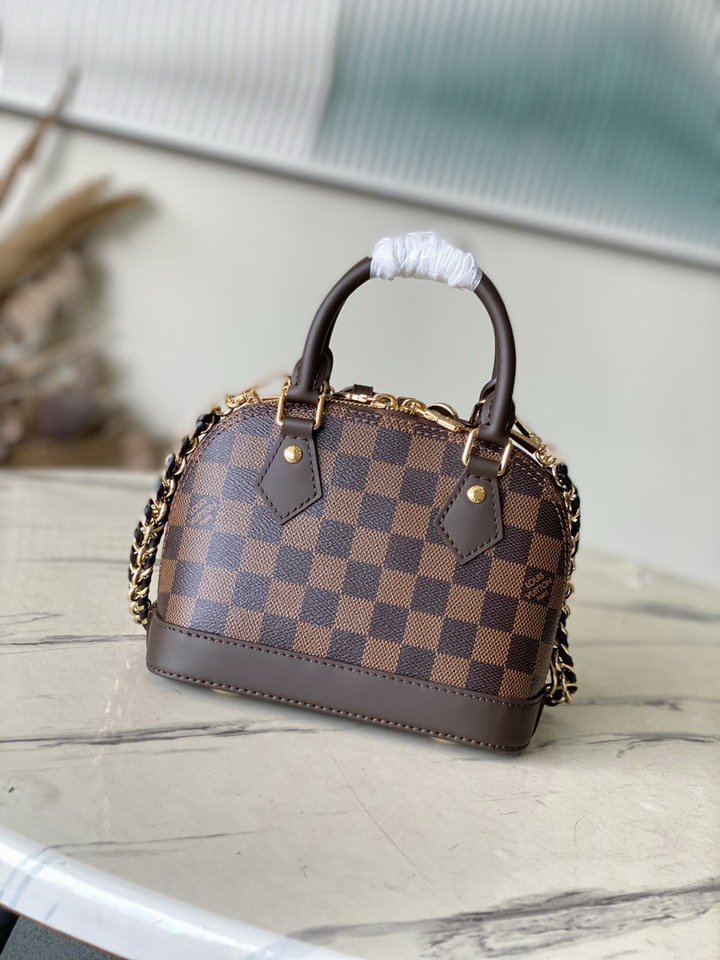 Louis Vuitton Dark Brown Alma BB Handbag M14339 - Image 2