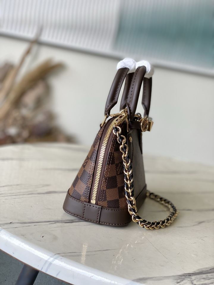 Louis Vuitton Dark Brown Alma BB Handbag M14339 - Image 3