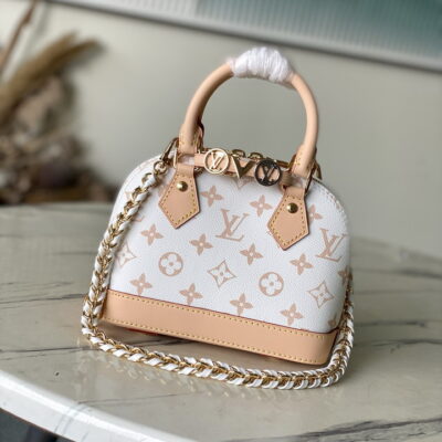 Louis Vuitton Milky White / Cream Alma BB Handbag M14339