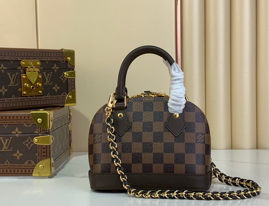 Louis Vuitton Monogram Brown Alma BB Handbag M14339 - Image 2