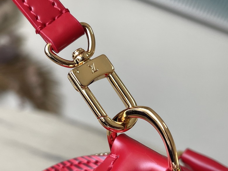 Louis Vuitton Red Alma BB Handbag M25226 - Image 8