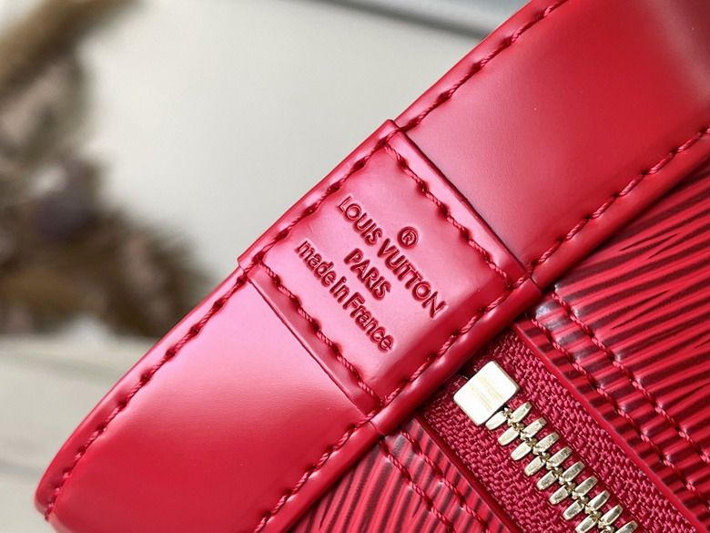 Louis Vuitton Red Alma BB Handbag M25226 - Image 9