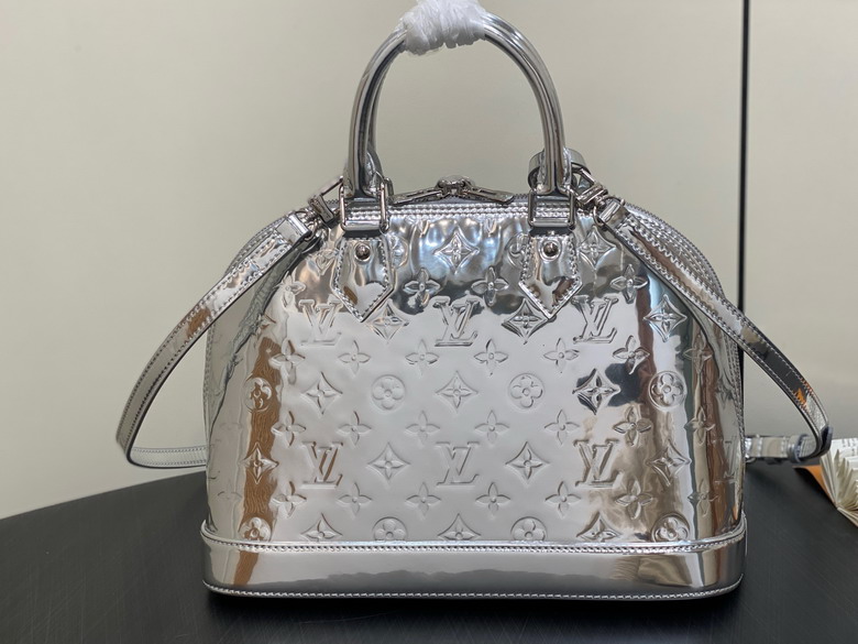 Louis Vuitton Silver Alma BB Handbag M40301