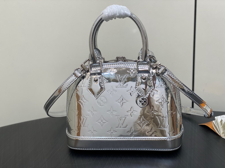 Louis Vuitton Silver Alma BB Handbag M40302