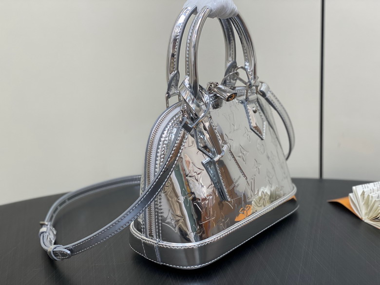 Louis Vuitton Silver Alma BB Handbag M40302 - Image 3