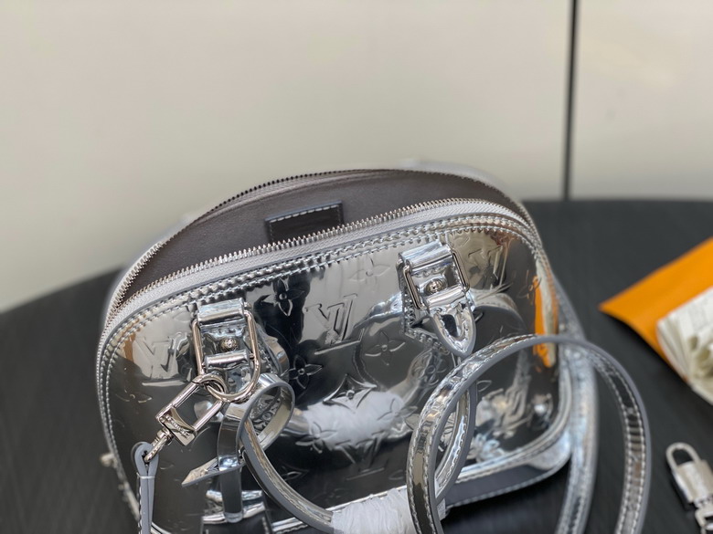 Louis Vuitton Silver Alma BB Handbag M40302 - Image 8