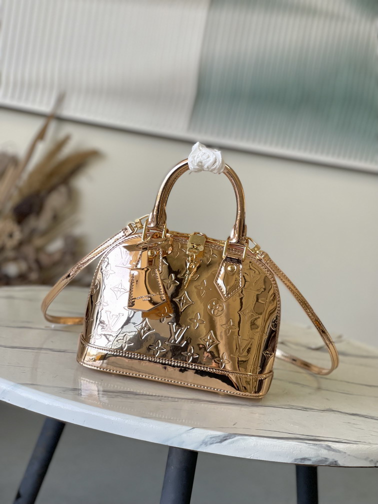Louis Vuitton Rose Gold Alma BB Shoulder Bag M27037 - Image 3