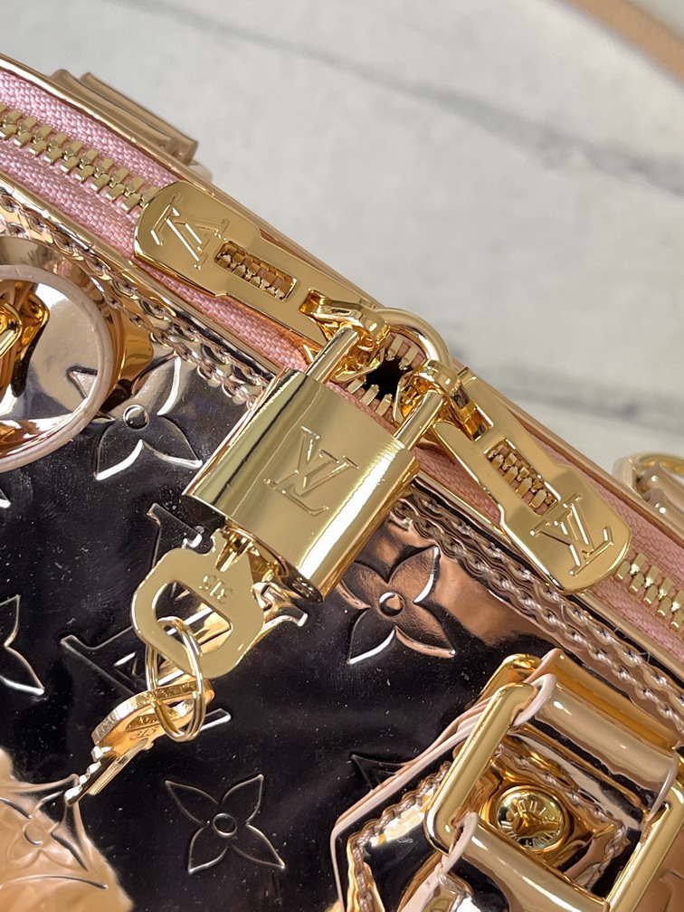 Louis Vuitton Rose Gold Alma BB Shoulder Bag M27037 - Image 7