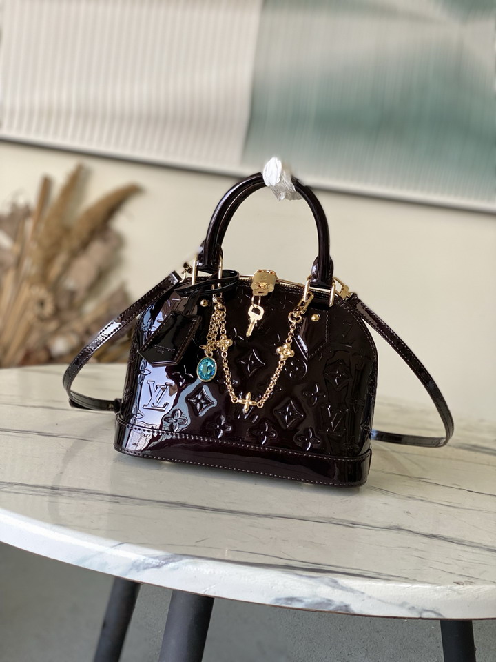 Louis Vuitton Amarante Alma BB Shoulder Bag M27172