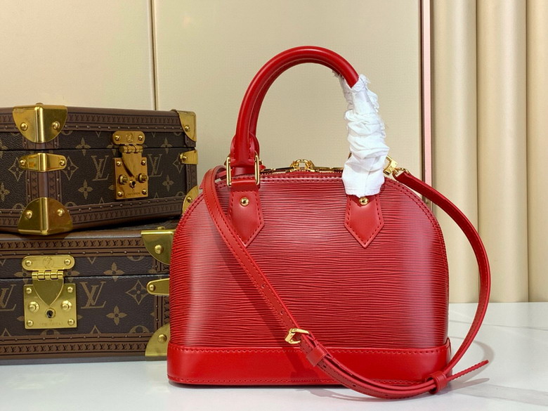 Louis Vuitton Fiery Red Alma BB Shoulder Bag M41160 - Image 2