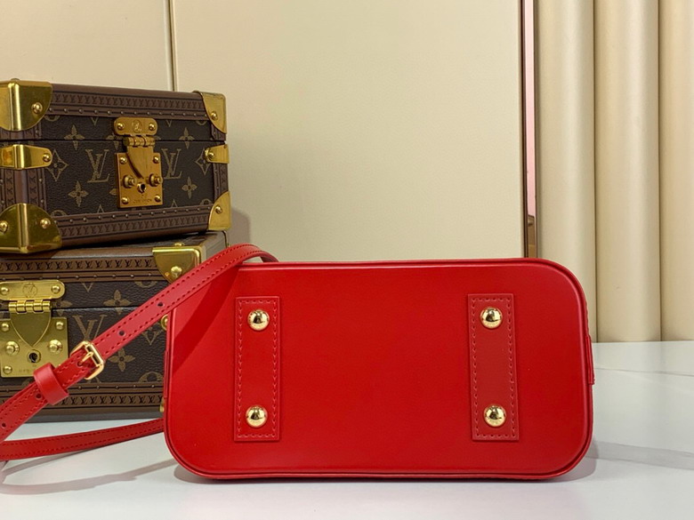Louis Vuitton Fiery Red Alma BB Shoulder Bag M41160 - Image 4