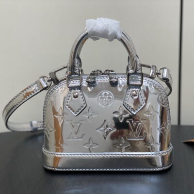 Louis Vuitton Silver Alma BB Shoulder Bag M81945