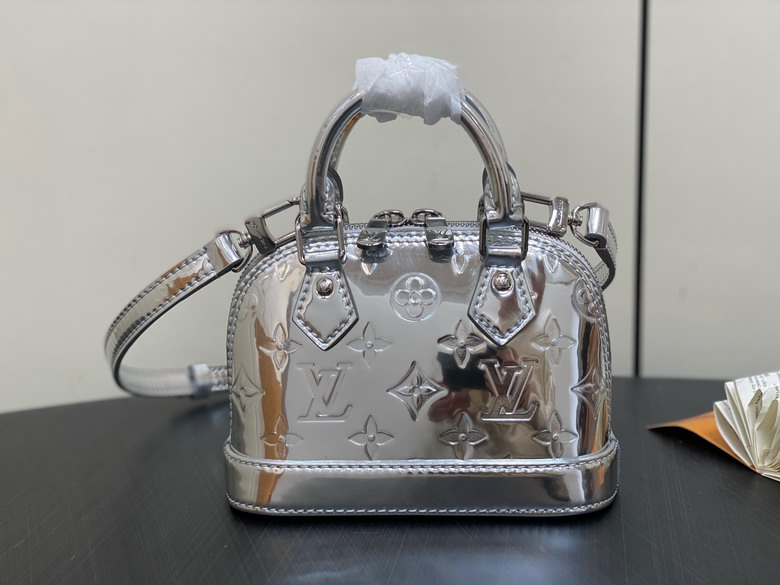Louis Vuitton Silver Alma BB Shoulder Bag M81945