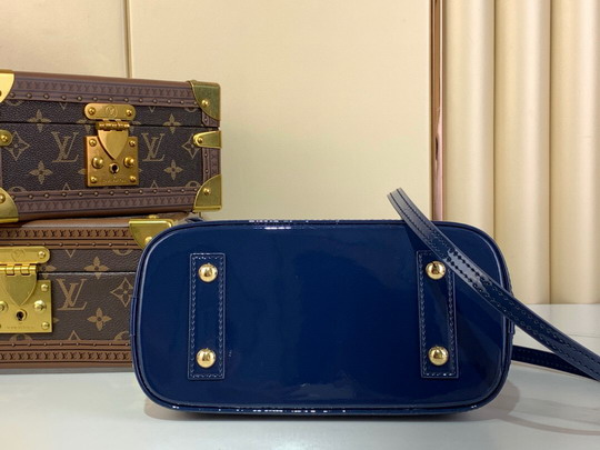 Louis Vuitton Dark Blue Alma BB Top Handle M91606 - Image 4