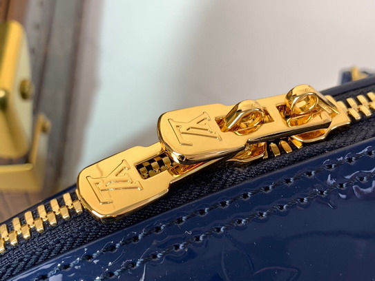 Louis Vuitton Dark Blue Alma BB Top Handle M91606 - Image 7