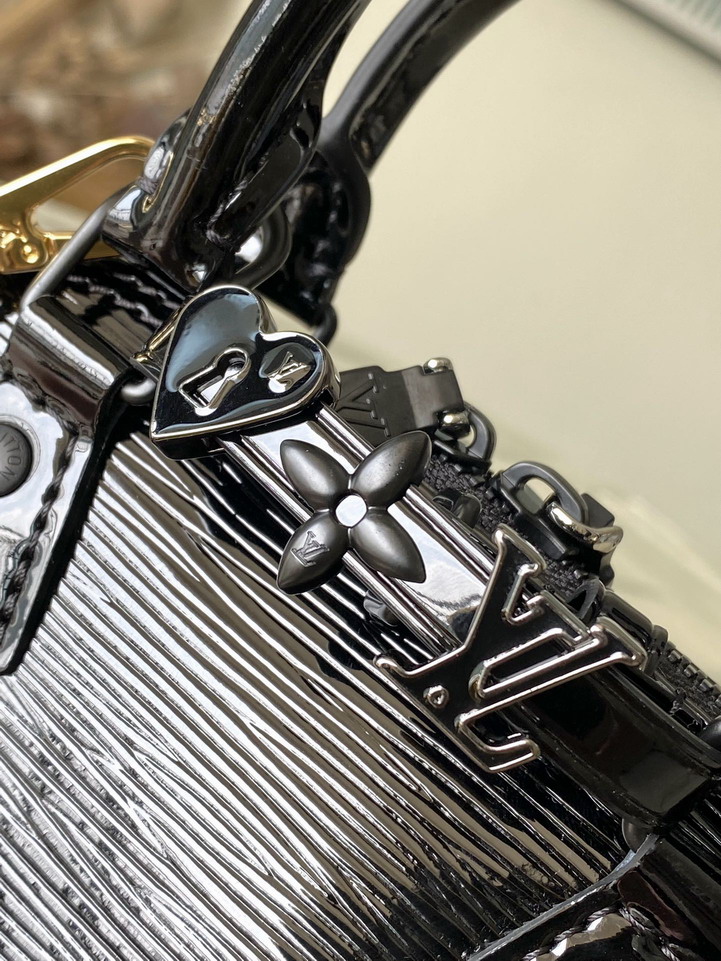 Louis Vuitton Black Alma Mini Handbag M14339 - Image 5