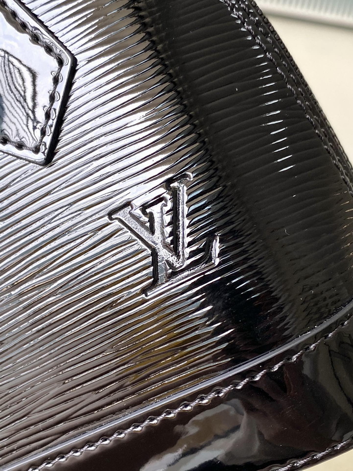 Louis Vuitton Black Alma Mini Handbag M14339 - Image 6