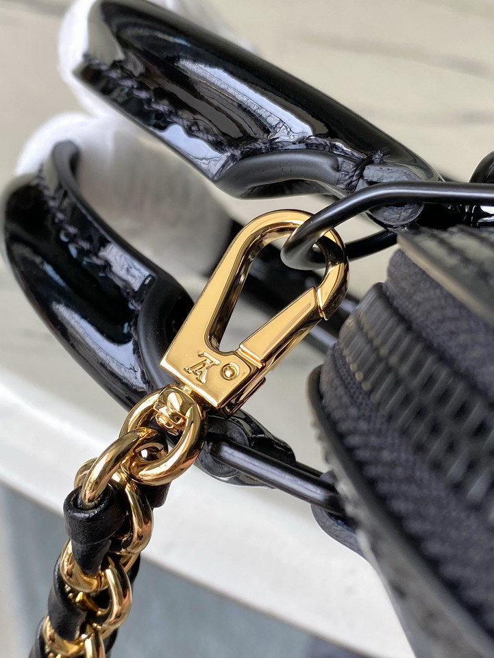 Louis Vuitton Black Alma Mini Handbag M14339 - Image 8