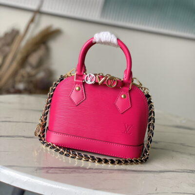 Louis Vuitton Rose Miami Pink Alma Mini Handbag M14339