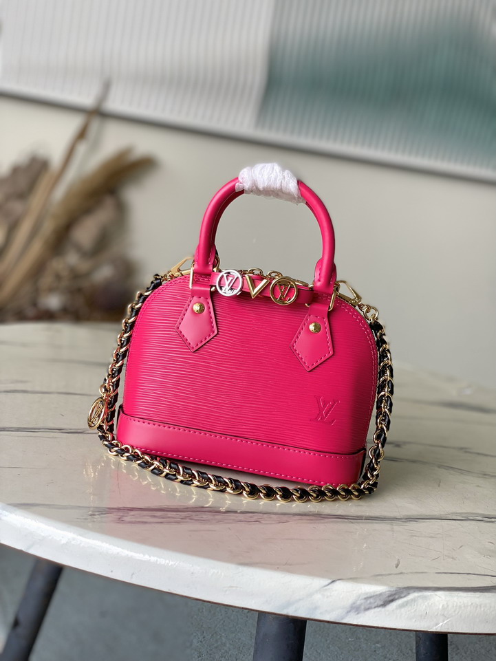 Louis Vuitton Rose Miami Pink Alma Mini Handbag M14339