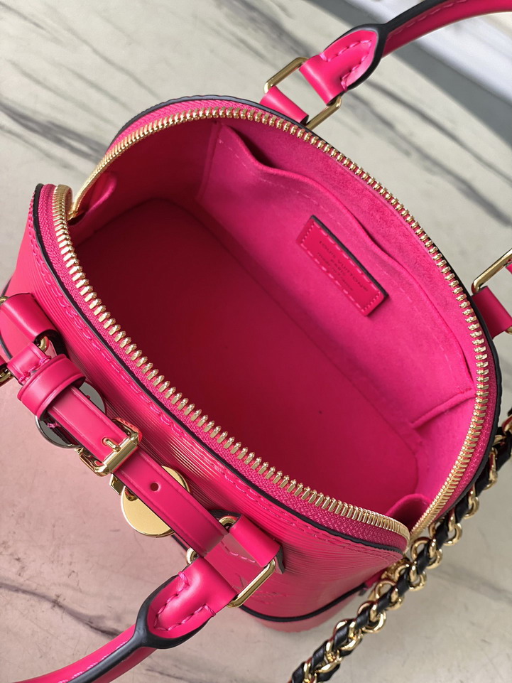 Louis Vuitton Rose Miami Pink Alma Mini Handbag M14339 - Image 4