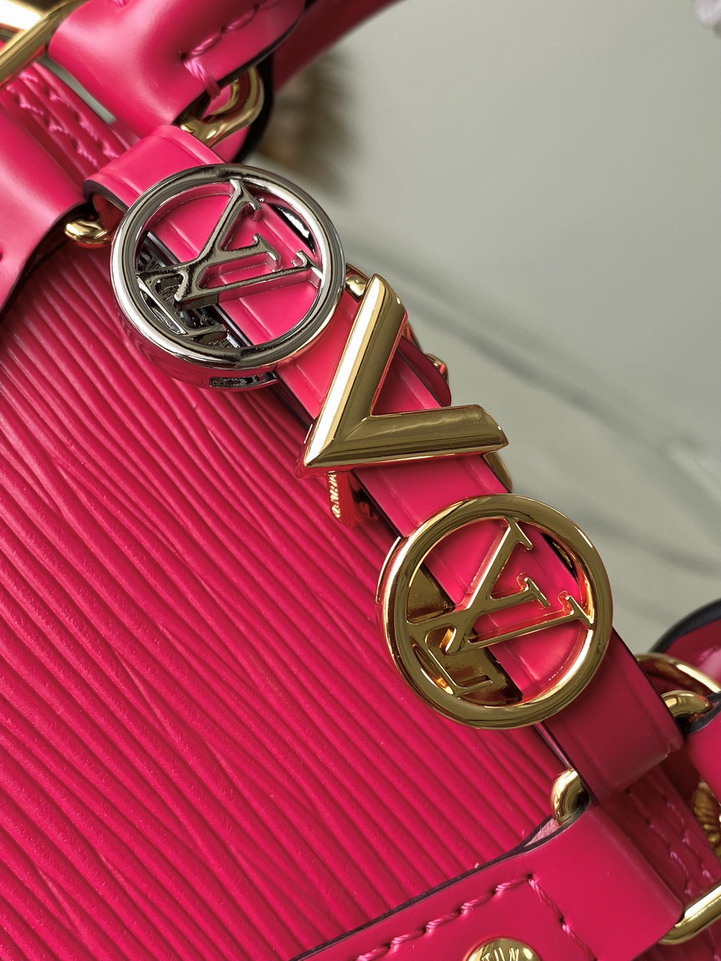 Louis Vuitton Rose Miami Pink Alma Mini Handbag M14339 - Image 6