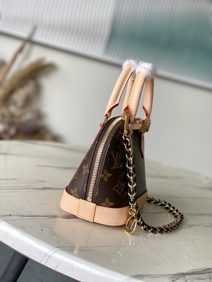 Louis Vuitton Dark Brown Alma Mini Handbag M14339 - Image 3