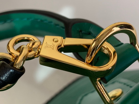 Louis Vuitton Green Alma Mini LV&I Handbag K00015 - Image 7