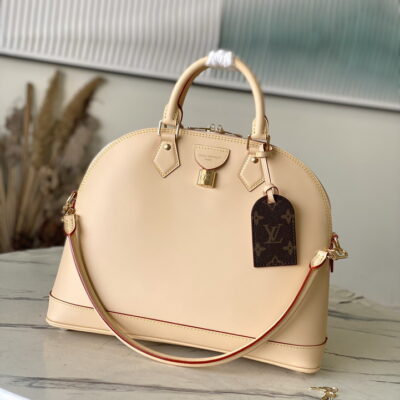 Louis Vuitton Soft Beige Alma PM Handbag M27388