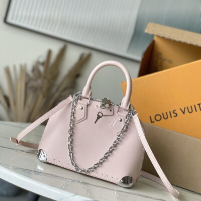 Louis Vuitton Petal Pink Alma Trunk BB 2024499 Crossbody Bag