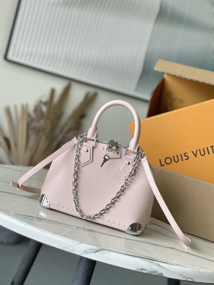 Louis Vuitton Petal Pink Alma Trunk BB 2024499 Crossbody Bag