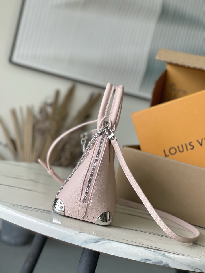 Louis Vuitton Petal Pink Alma Trunk BB 2024499 Crossbody Bag - Image 3