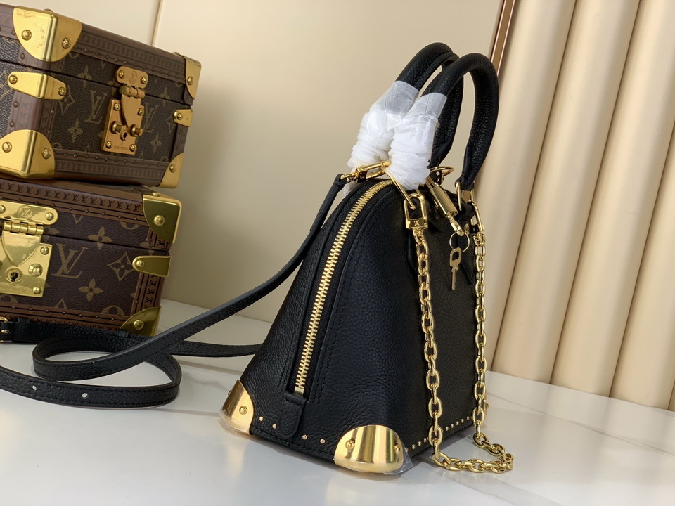 Louis Vuitton Black Alma Trunk BB Crossbody Bag M29445 - Image 2