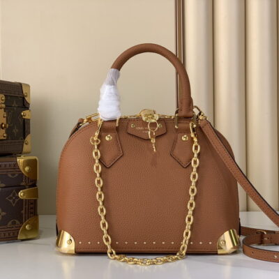 Louis Vuitton Tan Alma Trunk BB Handbag M29091