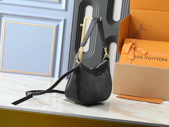 Louis Vuitton Black Monogram Bagatelle NM Shoulder Bag M46002