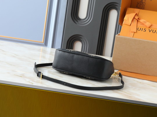 Louis Vuitton Noir Black Bagatelle NM Shoulder Bag M46002 - Image 4