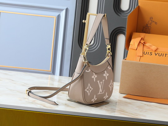 Louis Vuitton Tourterelle Creme Bagatelle NM Shoulder Bag M46002 - Image 3