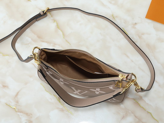 Louis Vuitton Tourterelle Creme Bagatelle NM Shoulder Bag M46002 - Image 5