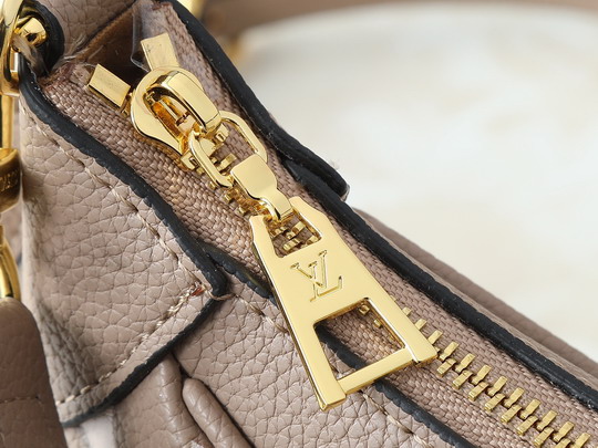 Louis Vuitton Tourterelle Creme Bagatelle NM Shoulder Bag M46002 - Image 6
