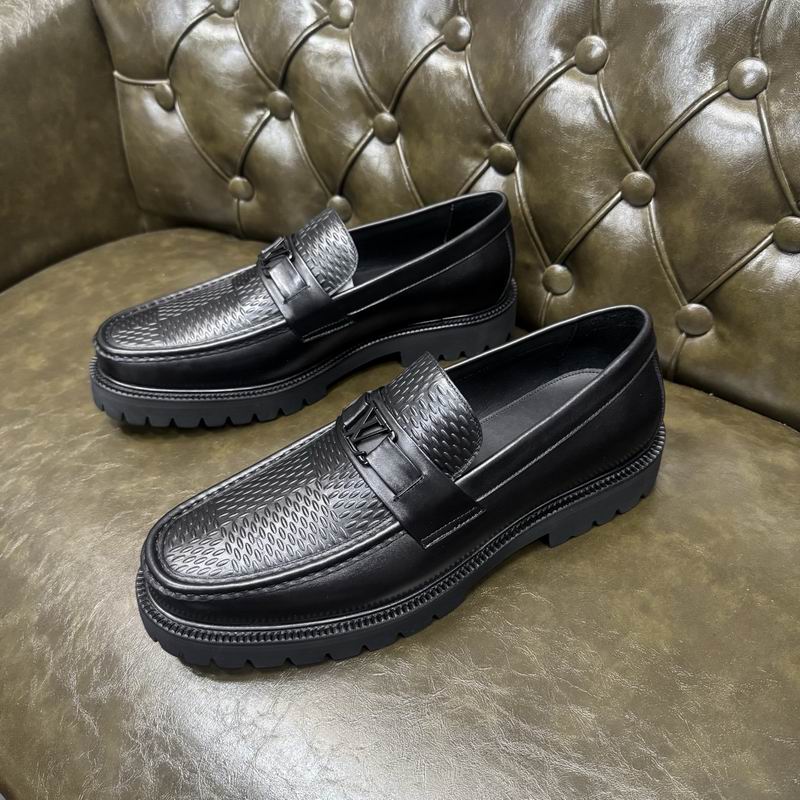 Louis Vuitton Black Major Penny Loafers 3122889