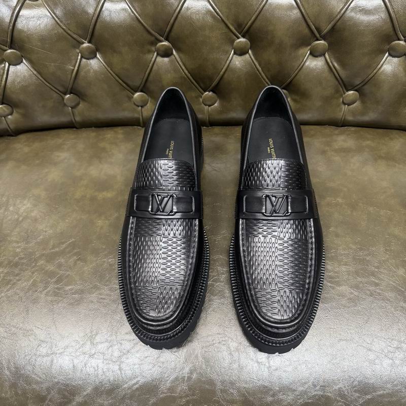 Louis Vuitton Black Major Penny Loafers 3122889 - Image 5