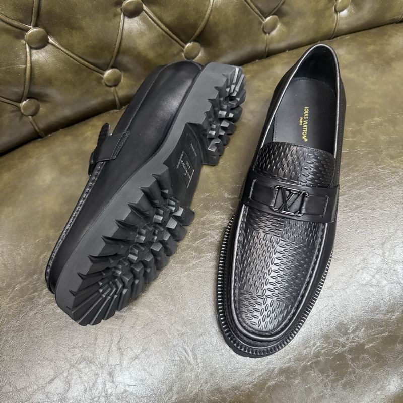Louis Vuitton Black Major Penny Loafers 3122889 - Image 8