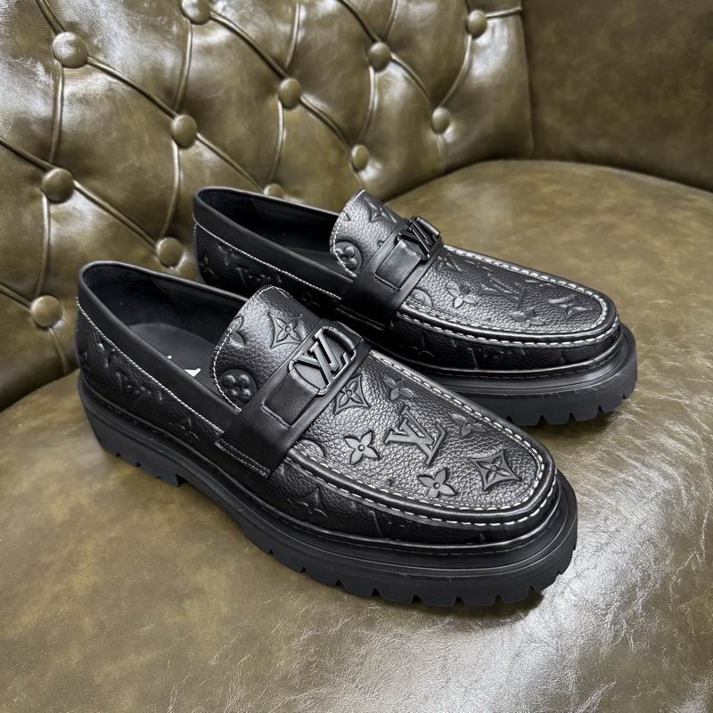 Louis Vuitton Black Major Penny Loafers 3122899 - Image 3
