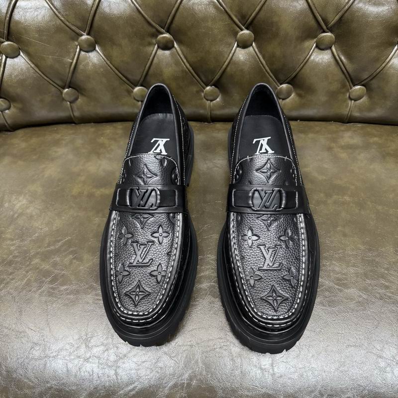 Louis Vuitton Black Major Penny Loafers 3122899 - Image 5