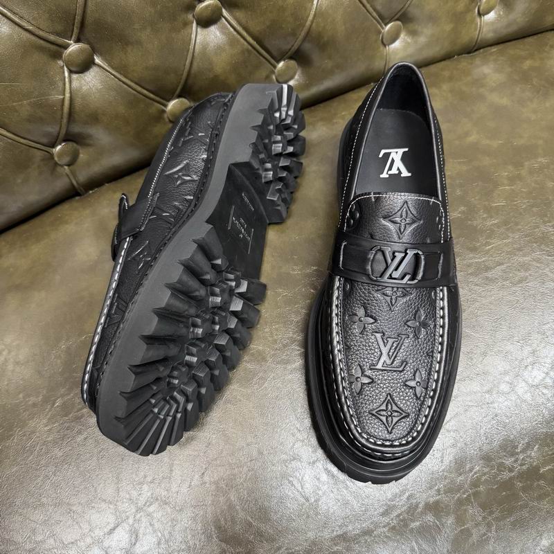 Louis Vuitton Black Major Penny Loafers 3122899 - Image 9