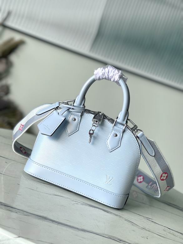 Louis Vuitton Cloud Blue Alma BB Satchel M22357
