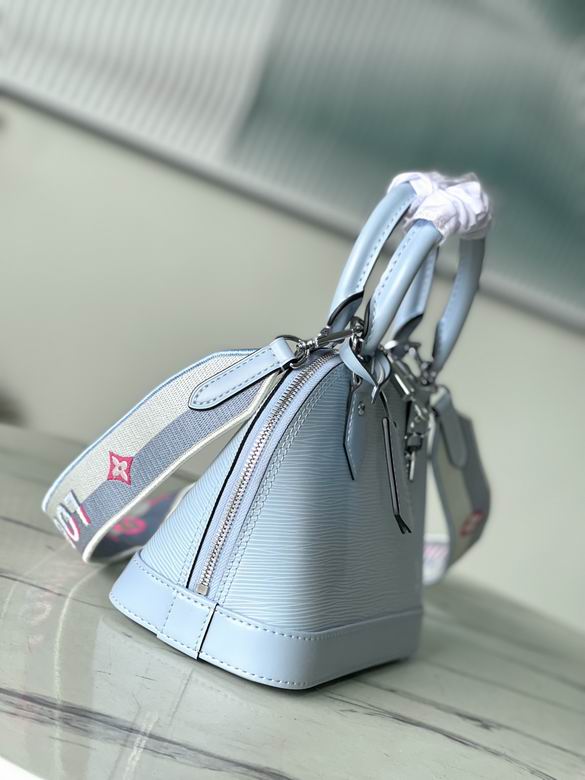 Louis Vuitton Cloud Blue Alma BB Satchel M22357 - Image 2
