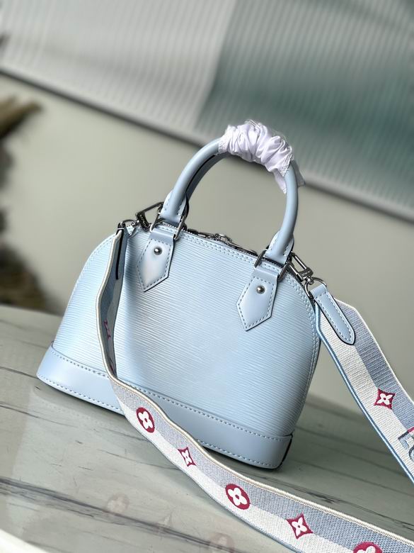 Louis Vuitton Cloud Blue Alma BB Satchel M22357 - Image 3